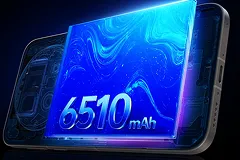 Аккумулятор 6510 мАч, зарядка 90 Вт